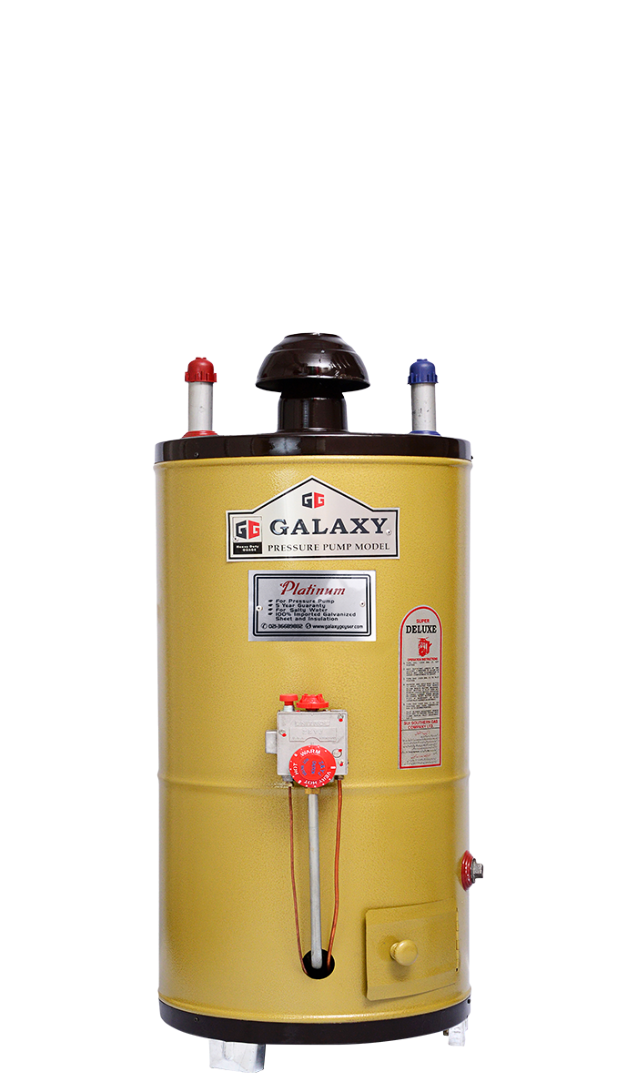Gas Geyser Platinum Model - 8X8 Guage (15 Gallon) (15 year Warranty)