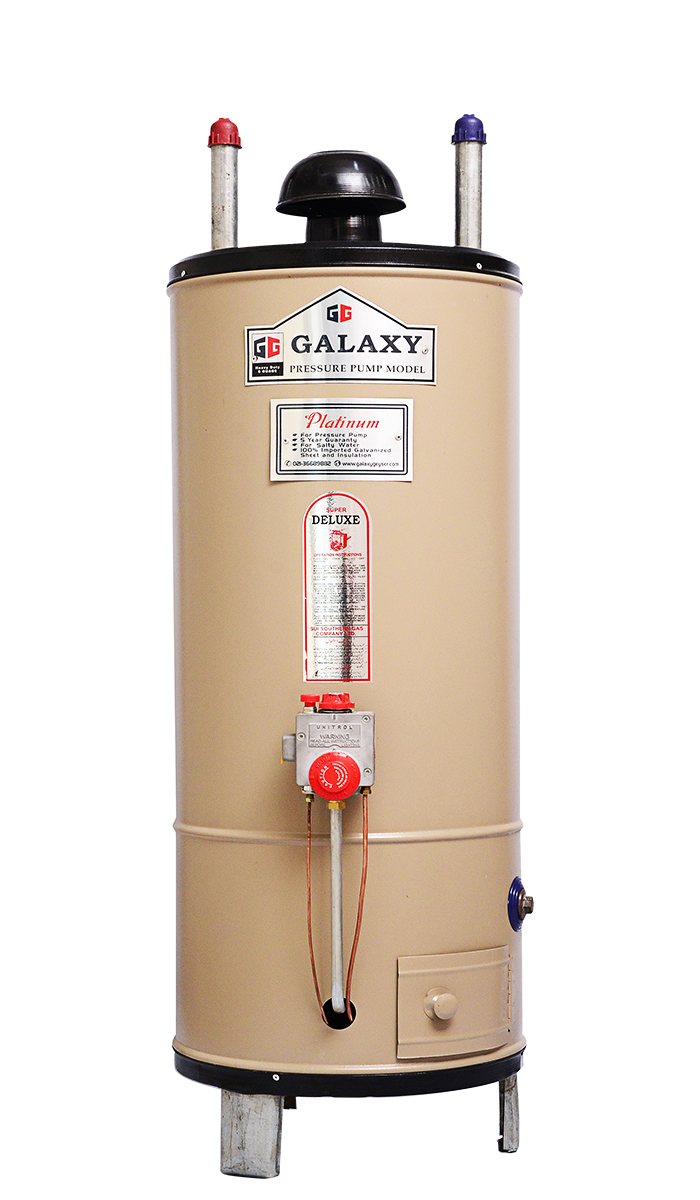 Gas Geyser Platinum Model - 8X8 Guage (20 Gallon) (15 year Warranty)