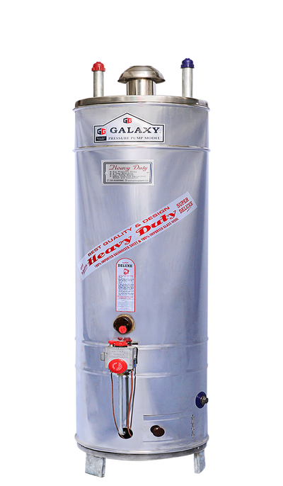 Electric Plus Gas Geyser Heavy Duty Model - 10 Guage - Steel Body (10 year Warranty)