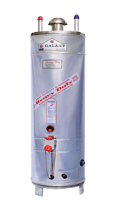 Electric Plus Gas Geyser Heavy Duty Model - 10 Guage - Steel Body (10 year Warranty)