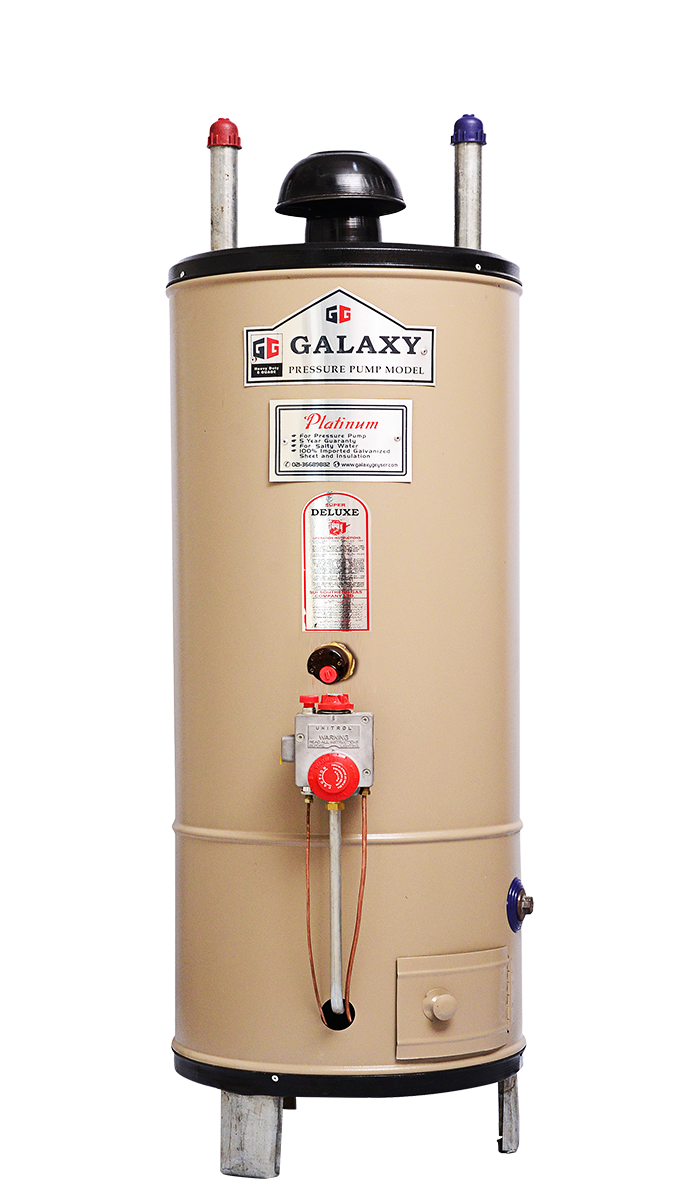 Electric Plus Gas Geyser Platinum Model - 8x8 Guage (20 Gallon) (15 year Warranty)