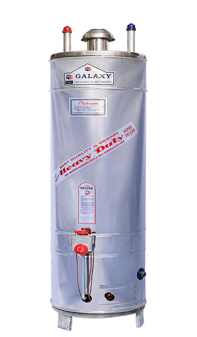 Gas Geyser Platinum Model - 8x8 Guage - Steel Body (15 year Warranty)