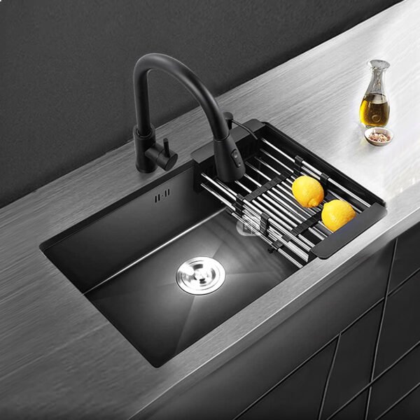 Extra Black Kitchen Sink